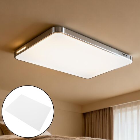 Garneck Acrylic Light Diffuser Panel X for Drop Ceiling Lights Soft Uniform Glow Cover for Office Classroom Hospital Fluorescent Lighting Replacement in Saudi Arabia