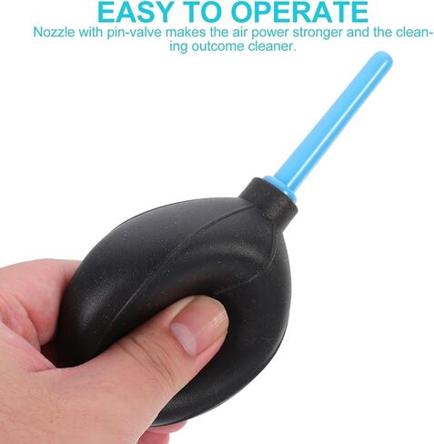 Didiseaon 3Pcs Air Blower Dust for DSLR Camera Lens Sensor and Filter, Mini Portable Compressed Air Pump for Electronics Keyboard and Computer Cleaning in Saudi Arabia
