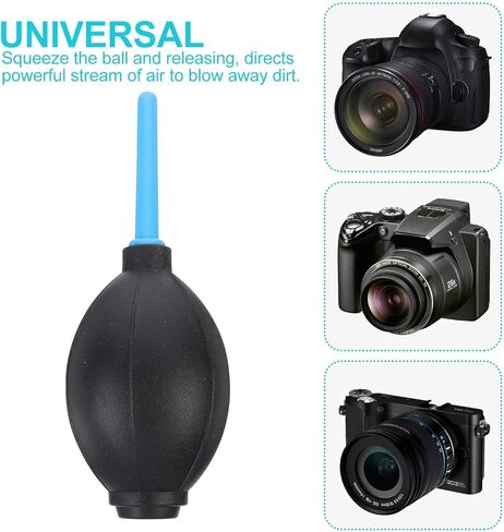 Didiseaon 3Pcs Air Blower Dust for DSLR Camera Lens Sensor and Filter, Mini Portable Compressed Air Pump for Electronics Keyboard and Computer Cleaning in Saudi Arabia