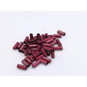 Zeno 5mm Aluminum AL6061 Alloy Bike Brake Cable Housing End Caps Ferrules,50pcs/Bag