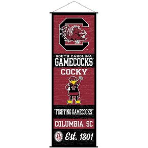 South Carolina Gamecocks Banner and Scroll Sign