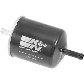 K&N Gasoline Fuel Filter: High Performance Fuel Filter, Premium Engine Protection, Compatible with 1983-2004 Nissan/Infiniti Fuel Injected Gasoline Engines, PF-1100