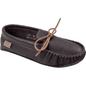 Laurentian Chief Men's Buffalo Hide Earthing Moccasins