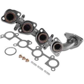 A-Premium Right Side Exhaust Manifold with Gasket Compatible with Toyota Land Cruiser 1998-2005 & Lexus LX470 1998-2005, 4.7L, Replace for# 1710450121