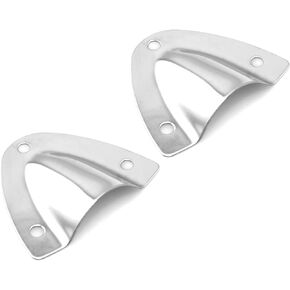 Lind Kitchen 45x39mm Clamshell Vent Clam Shell Vent Wire Cable Vent Cover for Boat Marine Boat