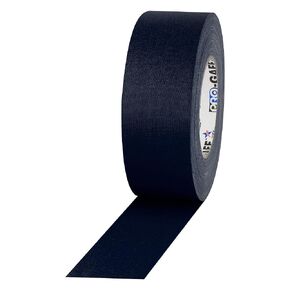ProTapes Pro Gaff Premium Matte Cloth Gaffer's Tape With Rubber Adhesive, 11 mils Thick, 55 yds Length, 2" Width, Blue (Pack of 1)
