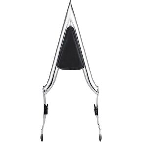 FIASRAC Rear Passenger Sissy Bar Backrest, 18 Inches Tall Backrest Sissy Bar Detachable ​for Harley CVO Road Glide Street Touring Road King 2009-2023