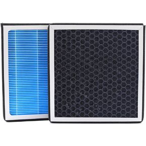 CF10374 Cabin Air Filter Compatible with 2005-2015 2016 2017 2018 2019 2020 2021 Toyota Tacoma Accessories 13-16 Dodge Dart 03-08 Pontiac Vibe Activated Carbon Air Filters