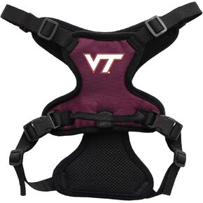 Littlearth Unisex-Adult NCAA Virginia Tech Hokies Front Clip Pet Harness, Team Color, Medium