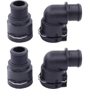 MOTOKU Heater Inlet Hose Connector Set for Chevrolet Trax Sonic Cruze for Buick Encore 2011-2021