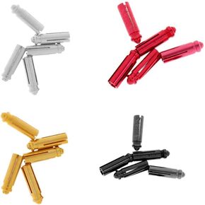 Yiotfandoll 20pcs Aluminum Alloy Dart Flight Protectors Savers Dart Wing Corrector Dart Accessories