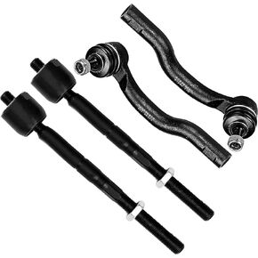 SCITOO 4-PC SET Suspension Kit For Toyota Sienna Inner Tie Rod End,Outer Tie Rod End