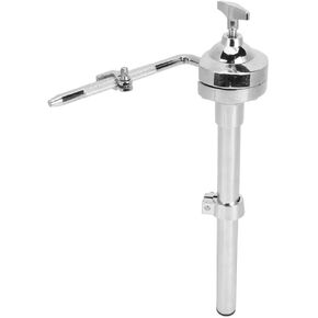 Cymbal Stand, Single Tom Holder Stand Mount for Jazz Drum Set Long Tom Arm Ball Clamp Mount L-Rod Tom Mount Percussion Chrome Drum Set Hardware Drum Set Clamp Drum Arm Stand Rack Mount