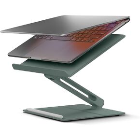 Native Union Desk Laptop Stand – Height Adjustable Ergonomic Computer Stand – Compatible with MacBook Air/Pro, iPad, Dell, HP, Lenovo, Microsoft Surface & Laptops & Tablets Up to 5kg (Sand Stone)