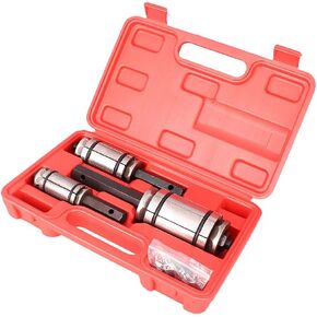 Mallofusa 3Pcs Exhaust Pipe Expander Tool Set Kit Muffler Tail Pipe Butt 1-1/8" to 3-1/2" with Blow Mold Storage Case