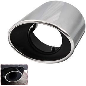 Stainless Steel Tailpipe Exhaust Muffler Tail Pipe Tip Chrome Fit for Honda Accord 2008 2009 2010 2011 2012