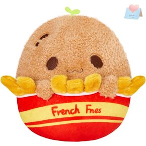 Athoinsu 9 Inch Stuffed Potato Plush Toy Soft Hugging Pillow and French Fries Food Shaped Stuff Cuddle KawiiPillow Gifts for Kids Girls & Boys