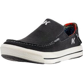 Korkers Men's Fish Moc Brown Trout w/Fixed Kling-On Deck Soles