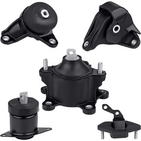 JDMON 5Pcs Engine Motor & Trans Mount Replacement for 2008-2012 Honda Accord 2.4L, 2009-2013 Acura TSX (Automatic Transmission) Compatible with A4561,A4565,A4570,A4572,A4584