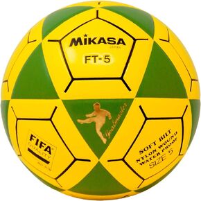 Mikasa FT5 Goal Master Soccer Ball, Green/Yellow, Size 5