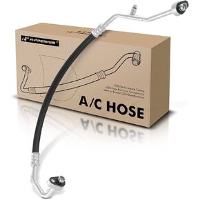 A-Premium A/C Discharge Line Hose Assembly Compatible with Dodge, Ram Models - Ram 1500 V6 3.7L, Compressor to Condenser