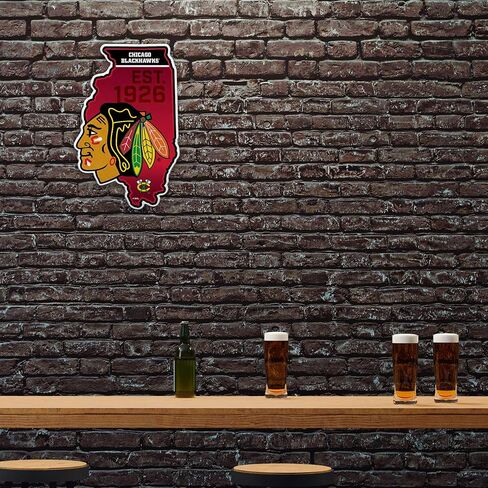 Rico Industries NHL Pennant Shape Cut Pennant - Home and Living Room Décor - Soft Felt EZ to Hang in Saudi Arabia