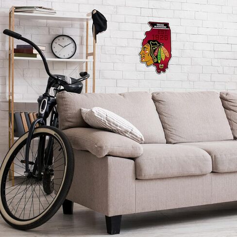 Rico Industries NHL Pennant Shape Cut Pennant - Home and Living Room Décor - Soft Felt EZ to Hang in Saudi Arabia