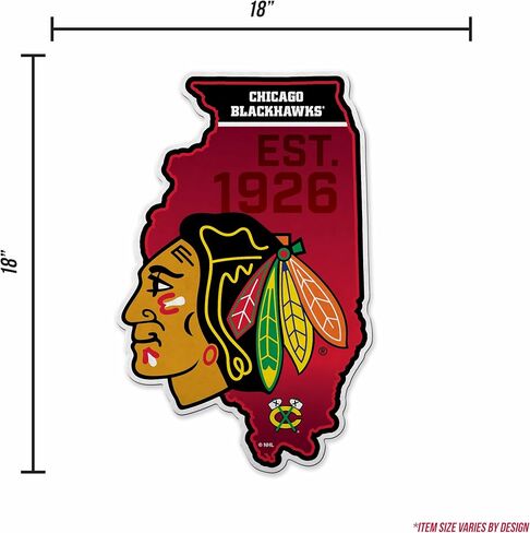 Rico Industries NHL Pennant Shape Cut Pennant - Home and Living Room Décor - Soft Felt EZ to Hang in Saudi Arabia