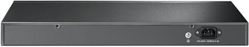 TP-Link 24 Port 10/100Mbps Fast Ethernet Switch, Plug & Play, Desktop/Rackmount, Sturdy Metal w/ Shielded Ports, Fanless, Unmanaged (TL-SF1024D),Black in Kuwait
