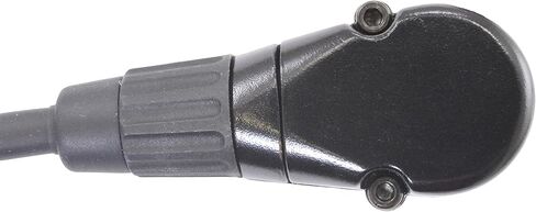 كابل MCSPROAUDIO ذكر إلى أنثى XLR مع موصلات سوداء بطول 1 قدم قدم من اليمين إلى F إلى مستقيم M in Kuwait