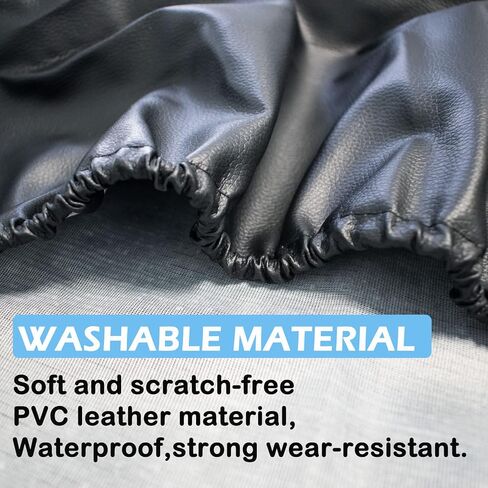 غطاء إطار احتياطي مقاس 15 بوصة، غطاء عجلة السيارة، أغطية جلدية لإطارات السيارات، واقيات عجلة جلدية مقاومة للماء من مادة PVC لسيارة جيب مقطورة، قارب متنقل، شاحنة تخييم سيارات الدفع الرباعي، القطر (27 بوصة - 28 بوصة) in Kuwait