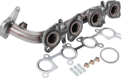 A-Premium Right Side Exhaust Manifold with Gasket Compatible with Toyota Land Cruiser 1998-2005 & Lexus LX470 1998-2005, 4.7L, Replace for# 1710450121 in Saudi Arabia