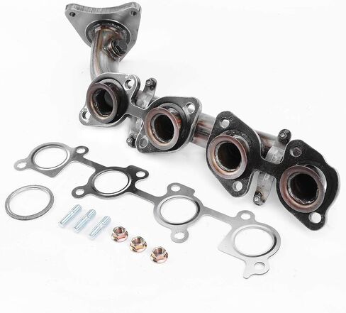 A-Premium Right Side Exhaust Manifold with Gasket Compatible with Toyota Land Cruiser 1998-2005 & Lexus LX470 1998-2005, 4.7L, Replace for# 1710450121 in Saudi Arabia