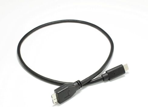 Oyen كابل USB-C رقمي إلى USB 3.0 Micro-B، 16 بوصة / 0.4 متر in Kuwait