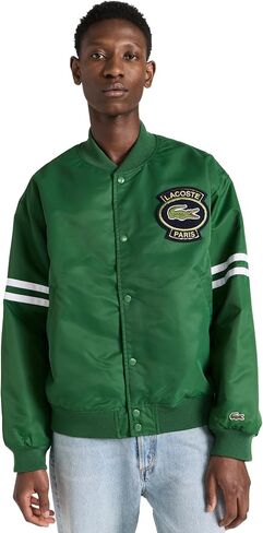 Lacoste Boys' Bomber Jacket W/Croc Badge in Saudi Arabia