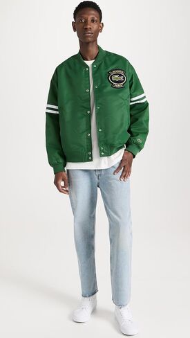 Lacoste Boys' Bomber Jacket W/Croc Badge in Saudi Arabia