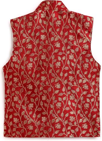 AJ Dezines Boys Nehru Jacket Floral Jacquard || Diwali Outfit in Saudi Arabia