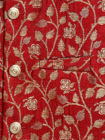 AJ Dezines Boys Nehru Jacket Floral Jacquard || Diwali Outfit in Saudi Arabia