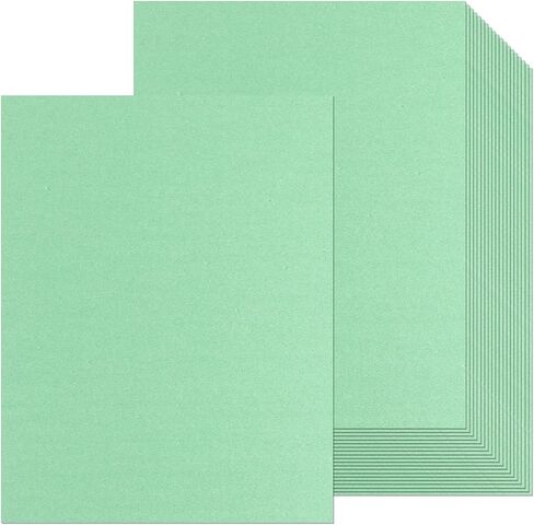 20 Sheets Dark Green Shimmer Cardstock 8.5 X 11", 92lb Thick Paper Card Stock Printer Paper Metallic Paper Double Faced Pearlescent Paper for Crafts DIY Cards Invitations Postcards Certificate in Saudi Arabia