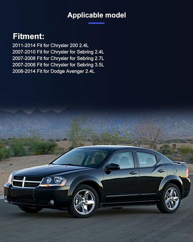 ECCPP ضاغط التيار المتردد CO 11267C 2007-2014 Ch-rysler 200 لـ Sebring لـ D-odge Avenger Journey 2.4L مضخة ضاغط التيار المتردد in Saudi Arabia