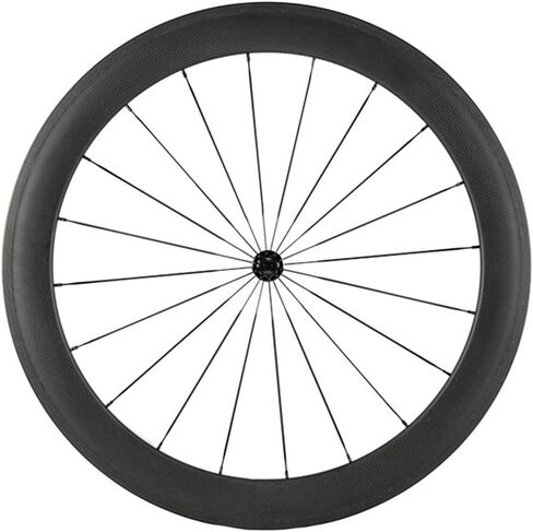 Queen Bike 700c 60mm 3k Carbon Clincher Wheelset Cycling Racing Wheels 20/24h in Saudi Arabia