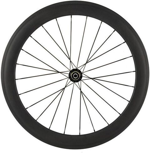 Queen Bike 700c 60mm 3k Carbon Clincher Wheelset Cycling Racing Wheels 20/24h in Saudi Arabia