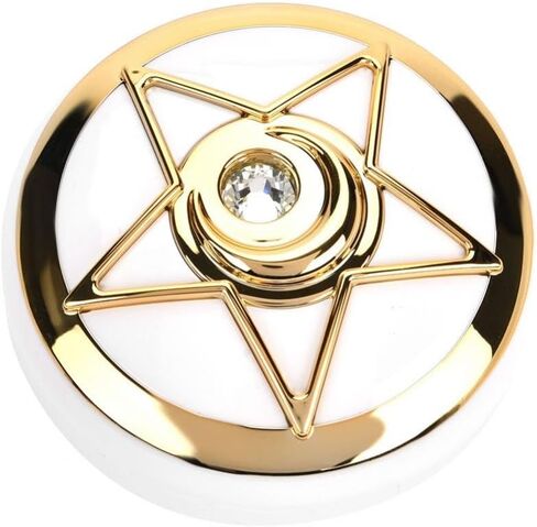 حافظة عدسات لاصقة، علبة عدسات لاصقة محمولة بثلاثة ألوان مع علبة عدسات على شكل نجمة خماسية مرآة (ذهبي) in Kuwait