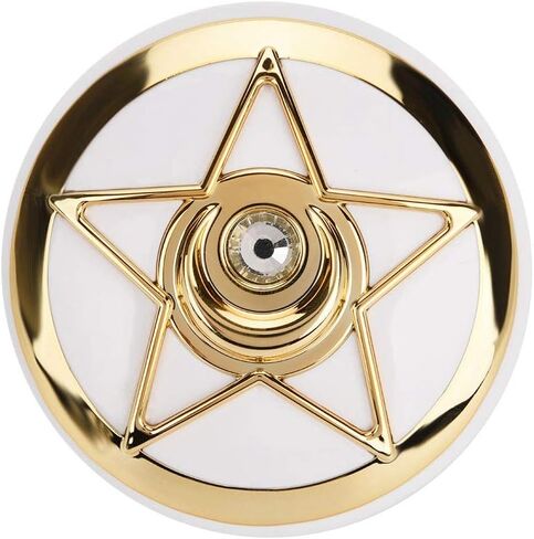 حافظة عدسات لاصقة، علبة عدسات لاصقة محمولة بثلاثة ألوان مع علبة عدسات على شكل نجمة خماسية مرآة (ذهبي) in Kuwait