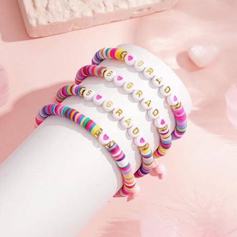 VULETO Kindergarten/Preschool/5th/8th Grade Graduation Gifts,Adjustable Bracelet Grad Graduation Gifts for Girls Daughter Granddaughter Niece Students in Kuwait