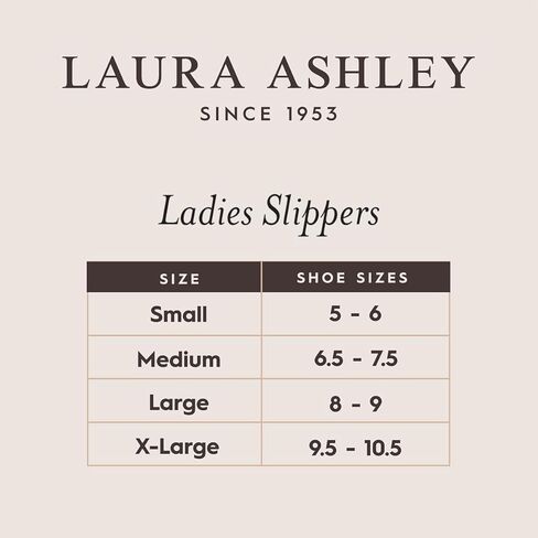 Laura Ashley Ladies Open Toe Plush Terry Slipper in Saudi Arabia