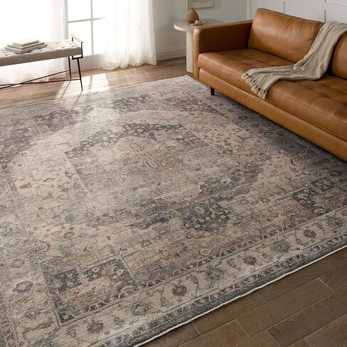 Jaipur Living Soft 3x12 Runner Rug, Boho, Tan/Cream in Saudi Arabia