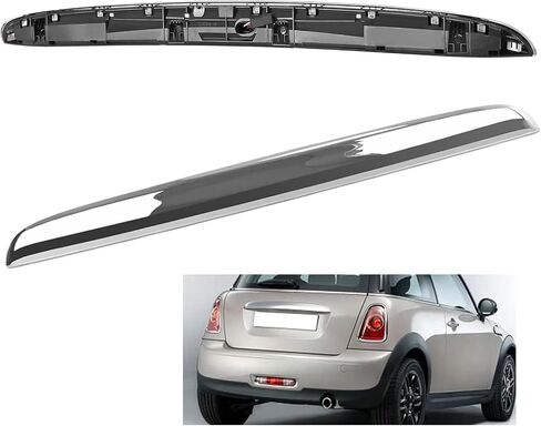 DOCAS Rear Trunk Hatch Handle with Lamp,Tailgate Trim Lid Trunk Liftgate Pull Handle Compatible with 2005-2015 Mini Cooper Cooper S R56 R57 R58 Backhatch Release Handle 51132753603 in Saudi Arabia