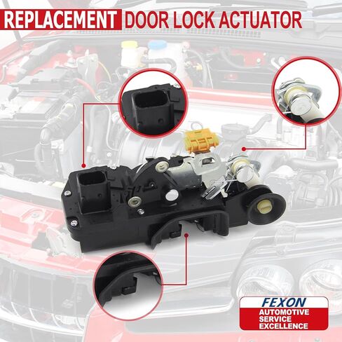 مشغل قفل مزلاج الباب FEXON يحل محل Chevy Impala 2006-2011، مناسب للباب الخلفي الأيمن 931-333 10338776 15277754 20790500 25876456 in Kuwait