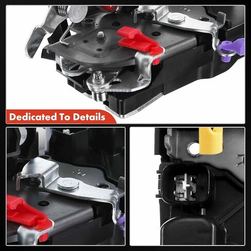 A-Premium Door Latch Lock Actuator Compatible with Dodge Ram 1500 2003-2008, Ram 2500/Ram 3500 2003-2010, Ram 4500/Ram 5500 2008-2010, 4-Door, Front Left Driver Side, Replace# 55276791AB, 55372851AA in Saudi Arabia